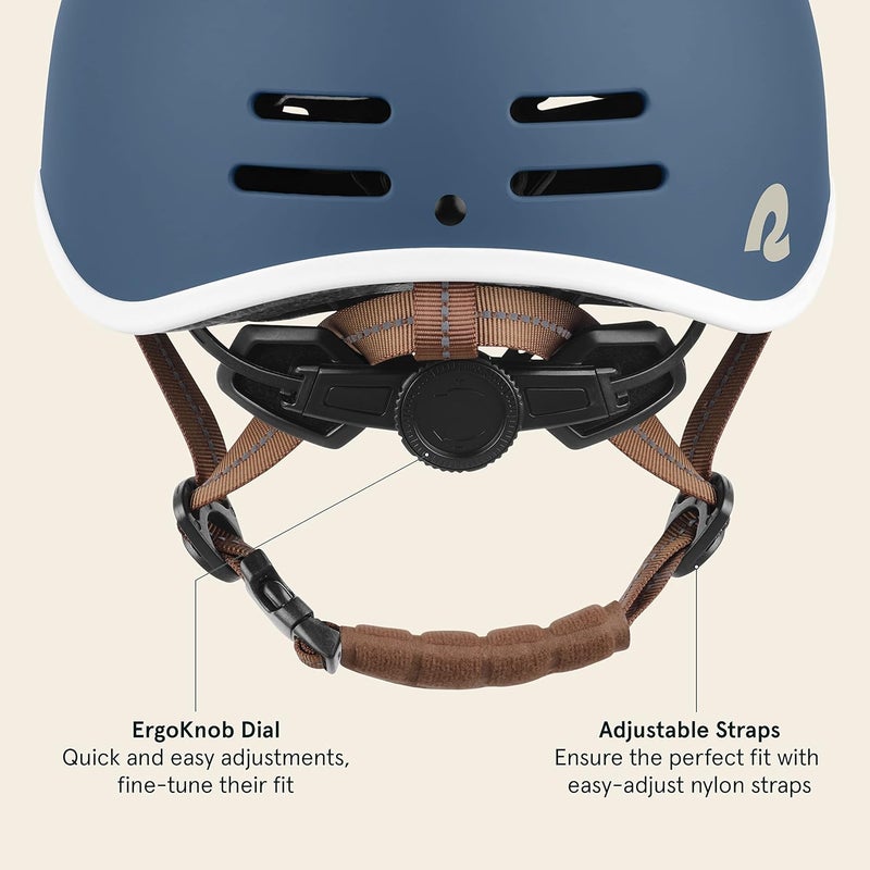 Retrospec Remi Kids Bike Helmet with Built-in Sun Visor - Adjustable Youth Safety Gear for Cycling, Skating & Scooters - 11 Air Vents, Washable Padding & Reflective Straps - Image 4